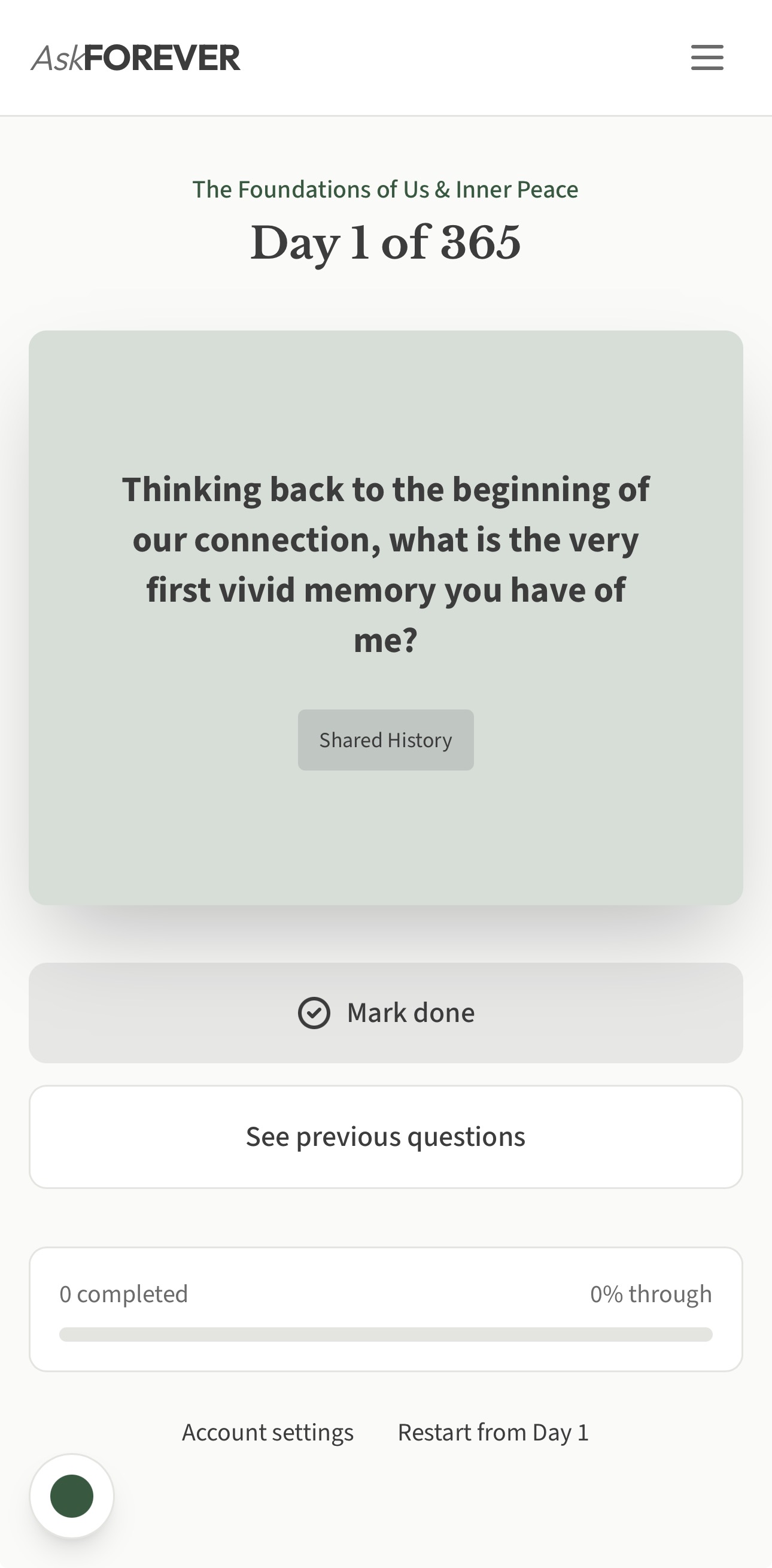 365 Daily Questions for Couples